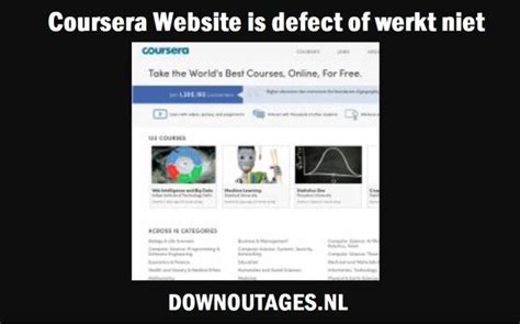 coursera niet|coursera website.